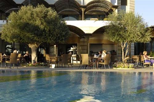 Constantinou Bros Athena Royal Beach Hotel Outside Restaurant 