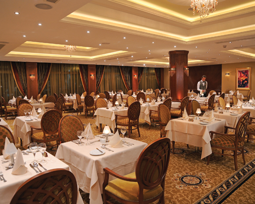 Alexander the Great Hotel Roxane Restaurant
