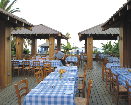Atlantica Miramare Hotel Outdoor Restaurant