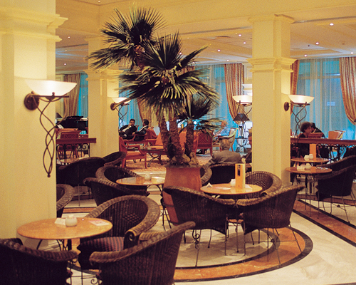 Hilton Cyprus Hotel Lobby Lounge