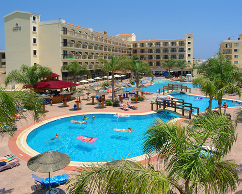 Tsokkos Gardens Hotel Building And Pool View