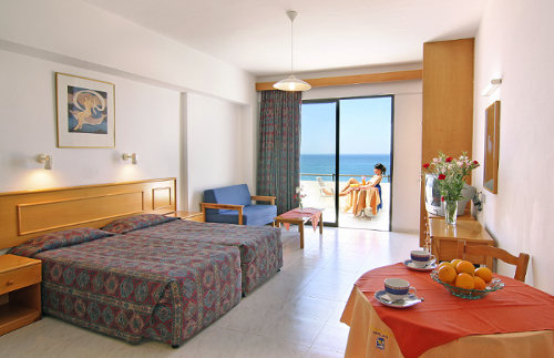 Corallia Beach Hotel Apartments Bedroom