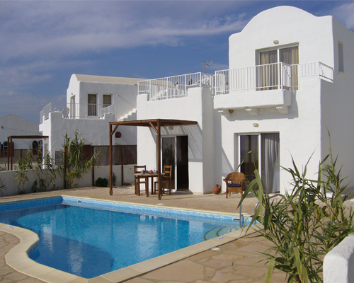 Thalassines Beach Villas Villa And Pool View