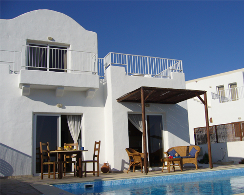 Thalassines Beach Villas Villa And Pool View