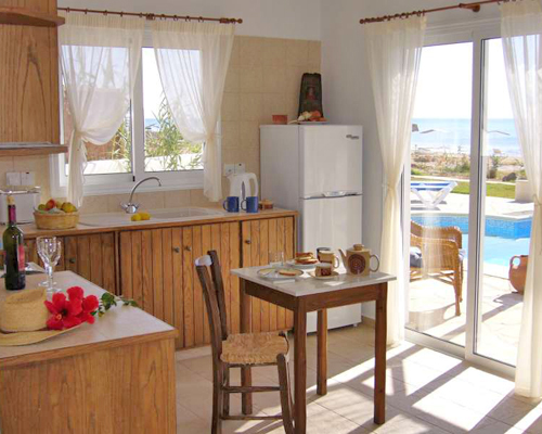 Thalassines Beach Villas Kitchen