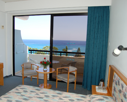 Cavo Maris Beach Hotel Bed Room