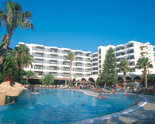 Atlantica Oasis Hotel Building And Pool View