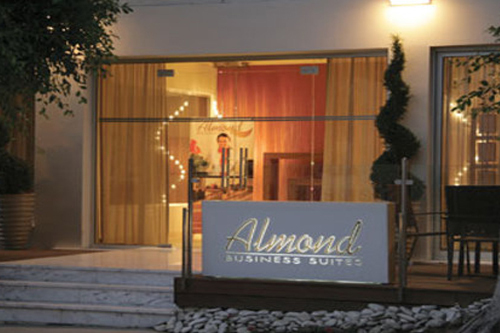 Almond Business Suites Entrance
