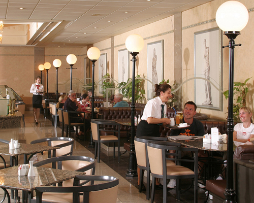 Louis Phaethon Beach Hotel Cafe Vienna