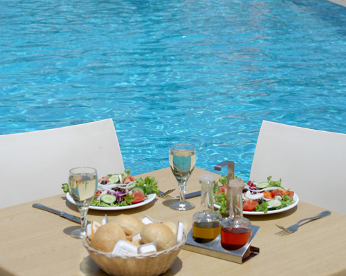Louis Phaethon Beach Hotel Pool Restaurant