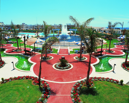 Faros Hotel Pool Area
