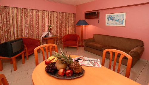 Jasmine Hotel Apartments One Bedroom Apartment - Lounge