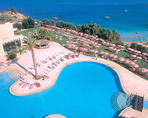 Grecian Park Hotel Pool And Sea View