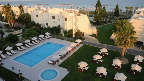 Frixos Suites Hotel Apartments Swimming Pool Aerial View