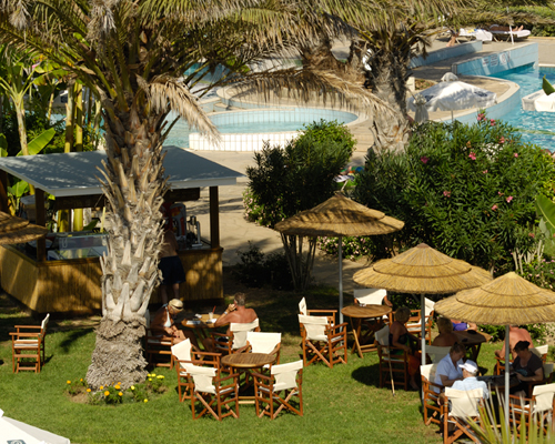 Athena Beach Hotel Suites Pool Bar