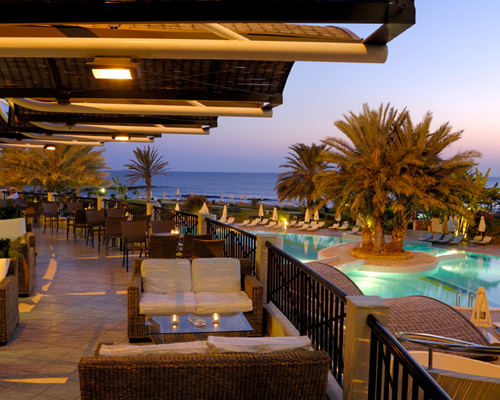 Athena Beach Hotel Suites Veranda