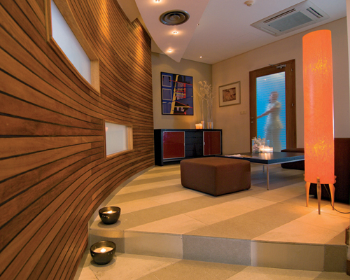 Mediterranean Beach Hotel Aquum Health Spa Reception
