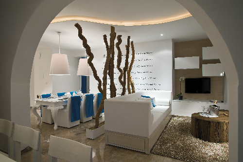 Louis Althea Kalamies Villas Living & Dining Area