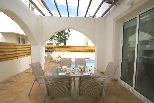 Outdoor sitting area