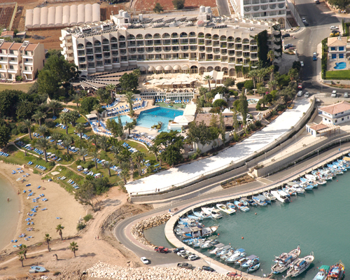 Golden Coast Hotel Aerial View And Harbor