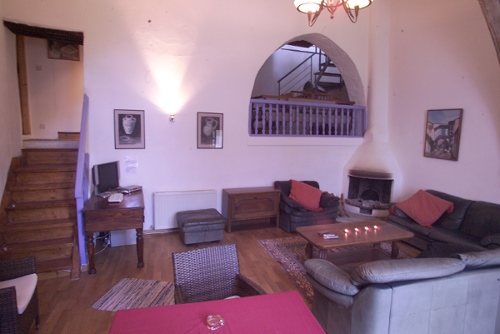 Takis Traditional Houses Fireplace