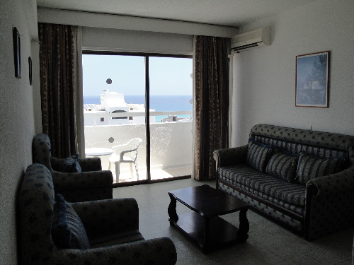 Melini Hotel Apartments Sitting Area Bedroom