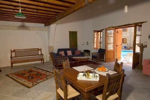 Filokypros Porfyrios Houses Seating and Dining Area 2