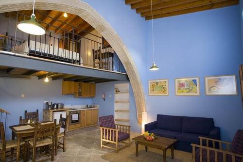Filokypros Evkarpos Houses Seating And Dining Area 1