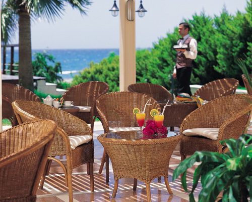 Lordos Beach Hotel Sirens Patio
