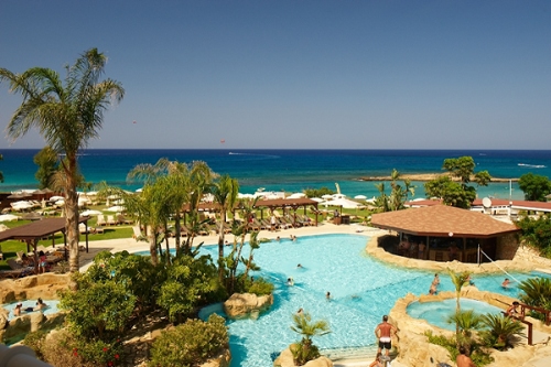Capo Bay Hotel Panoramic View of Pool