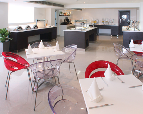 Amorgos Hotel Breakfast Room