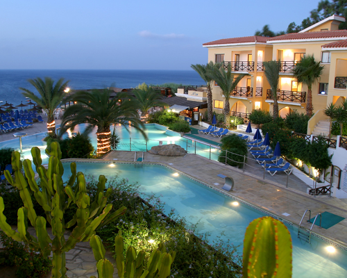 Malama Holiday Village Panoramic Evening View