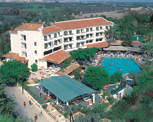 Paphos Gardens Hotel Aerial View