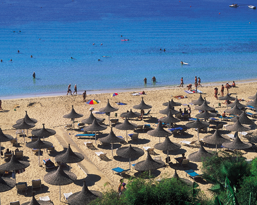 Grecian Bay Hotel Beach