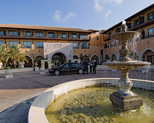 Elysium Hotel Entrance