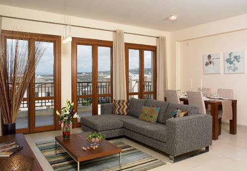 Aphrodite Hills Golf & Spa Resort Residences Example of Apartment Living Area