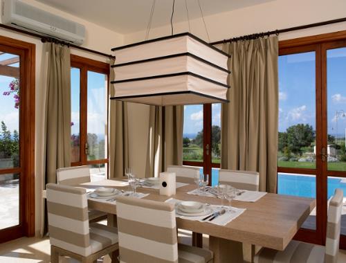 Aphrodite Hills Golf & Spa Resort Residences Junior Villa Dining Area