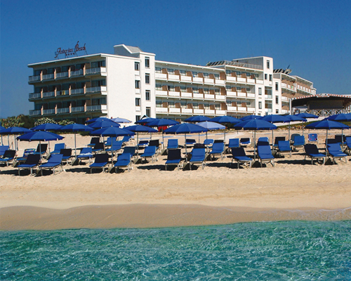 Asterias Beach Hotel Hotel And Beach View