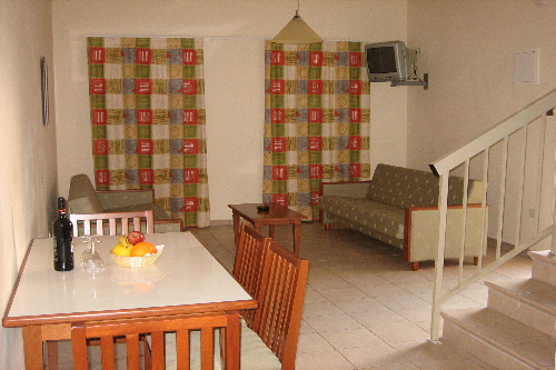 Nissiana Hotel & Bungalows One Bedroom Living Room