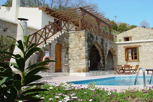 Villa And Pool View